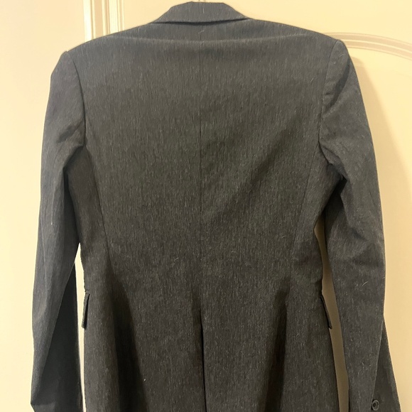 Express Design Studio Grey Blazer Jacket - Picture 2 of 5